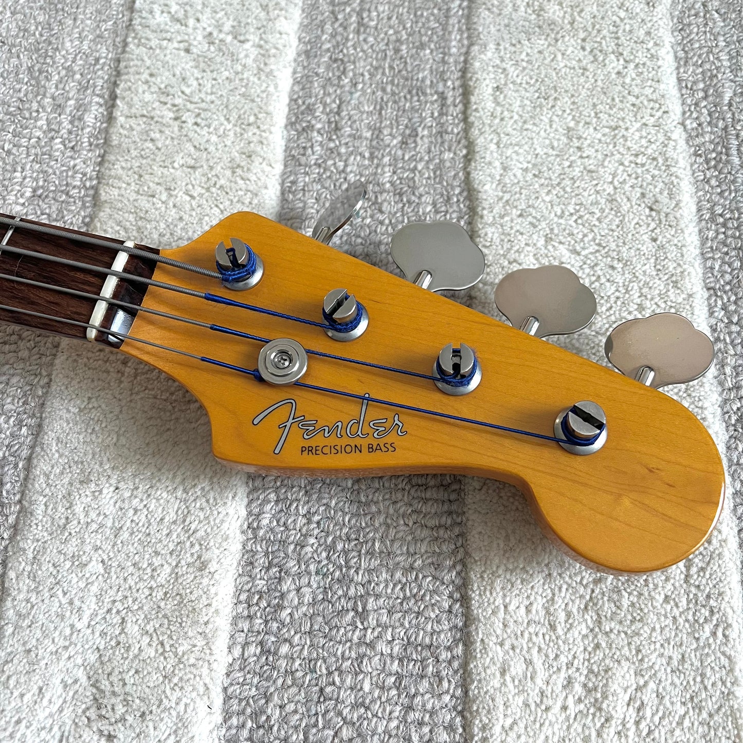 2008 Fender Japan PB62 MIJ '62 Reissue Precision Bass in Vintage White