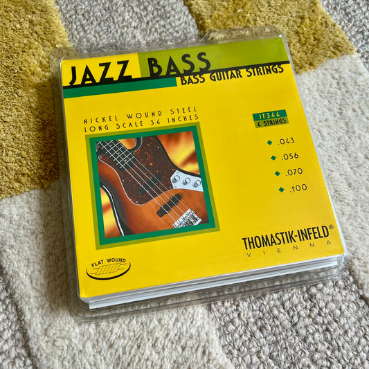 Thomastik-Infeld "TI Jazz Flats" JF344 Flatwound Bass Guitar Strings