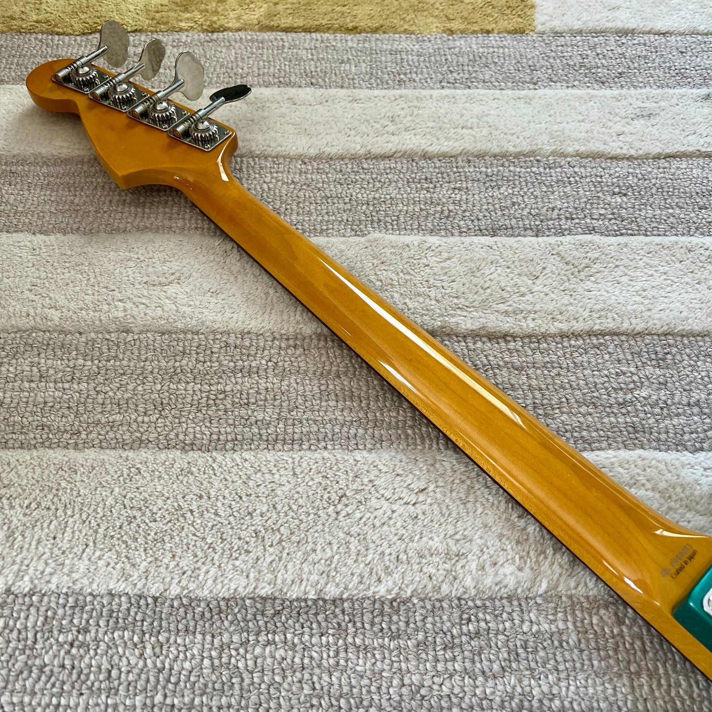1999-2002 Fender Japan MB98-85CO MIJ '69 Reissue Mustang Bass in Ocean Turquoise Metallic